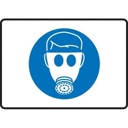 Safety Sign BREATHING APPARATUS 7 In X MPPE522XV